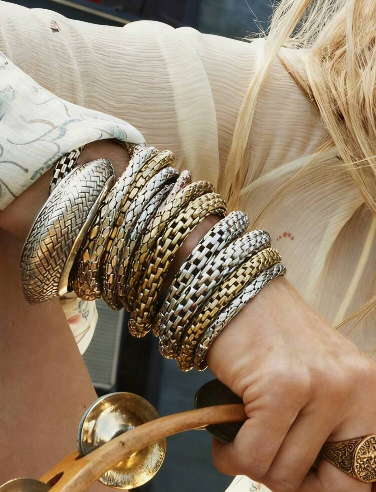 Retro Bangle Set