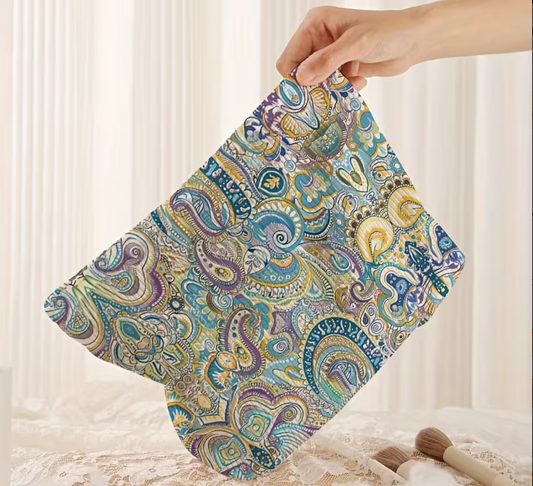 The Ribbed Makeup Bag