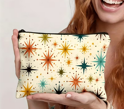 2D Flat Printed Makeup Pouch