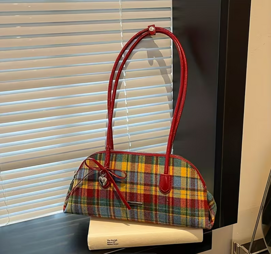 The Playful Plaid Handbag