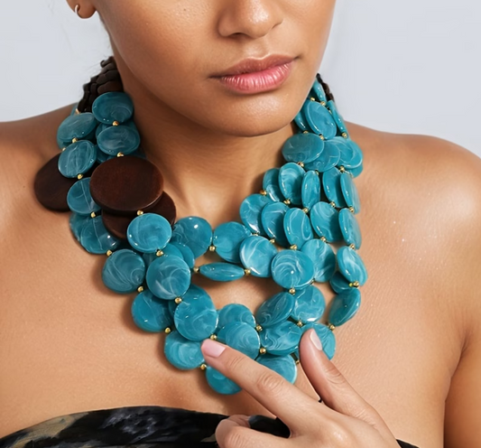 The Boho Disc Collier