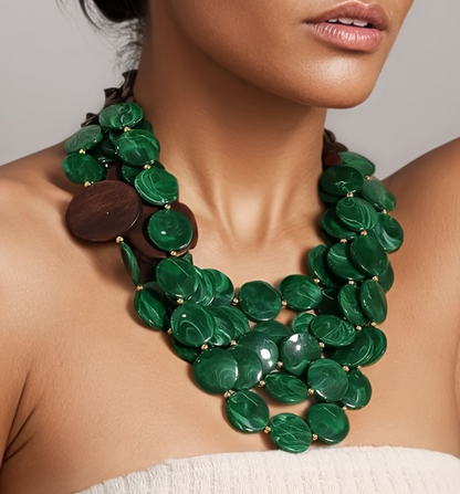 The Boho Disc Collier