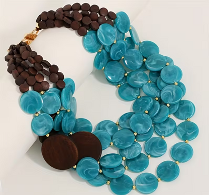 The Boho Disc Collier