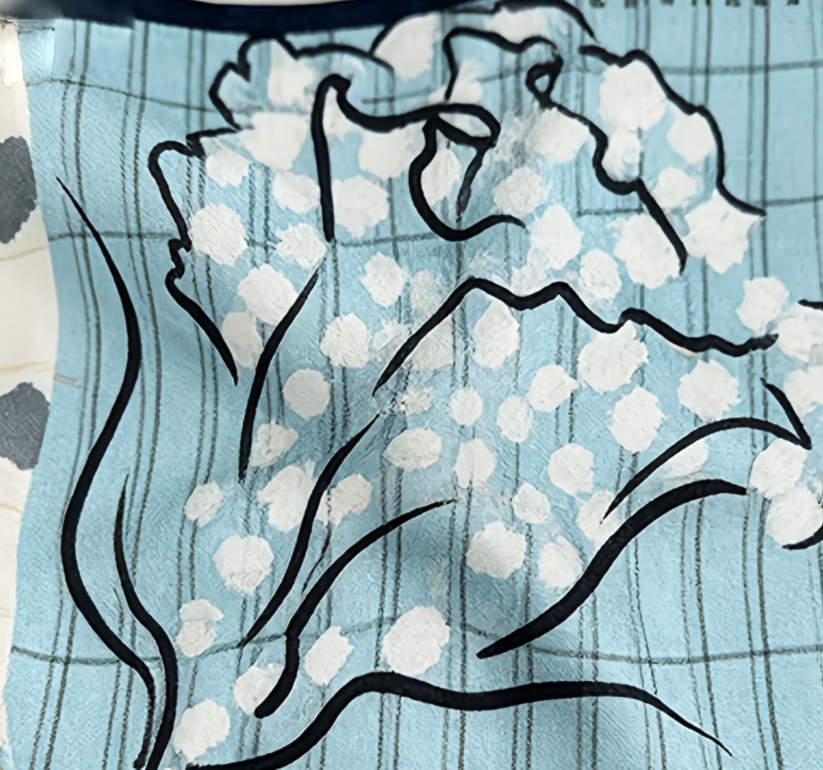 Bloom Sketch Scarf