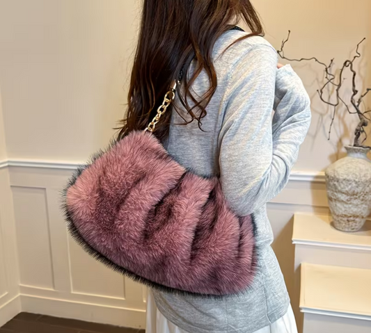 Plush Shoulder Bag