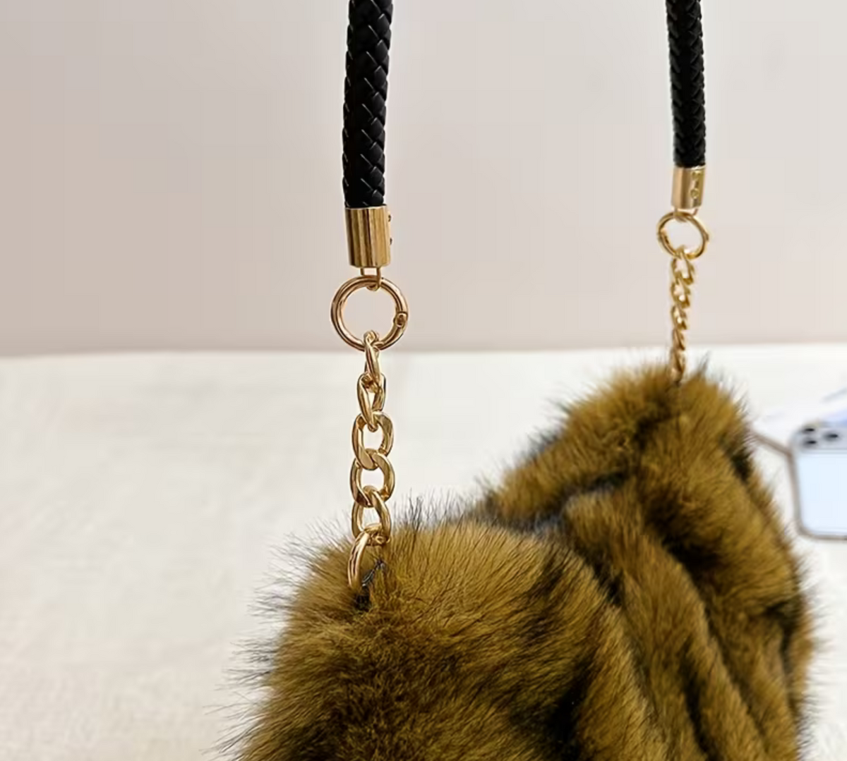 Plush Shoulder Bag