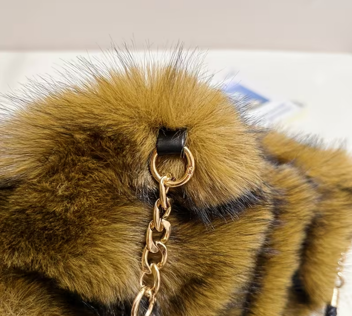 Plush Shoulder Bag
