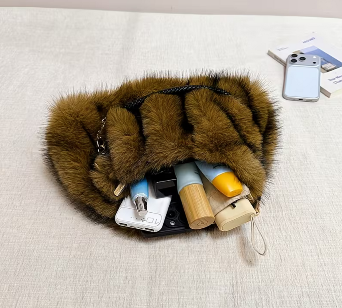 Plush Shoulder Bag