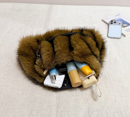 Plush Shoulder Bag