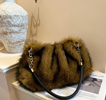 Plush Shoulder Bag