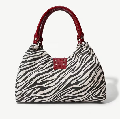 Zebra Hobo Bag