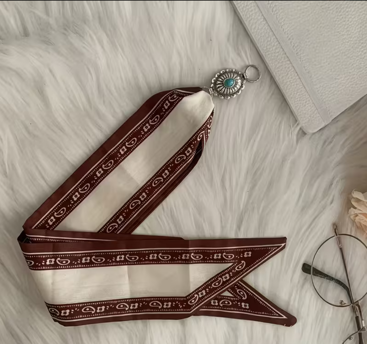 Western Denim Scarf