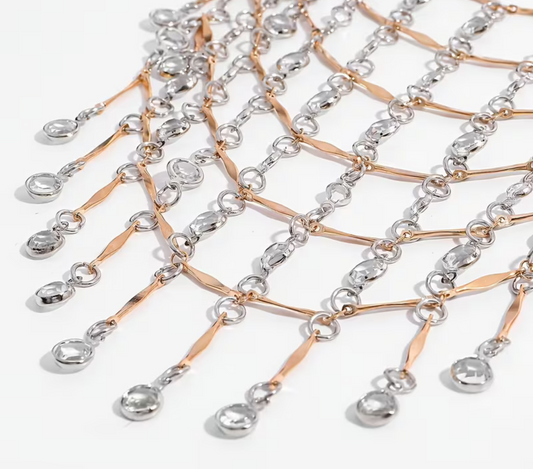 The Tassel Net Necklace