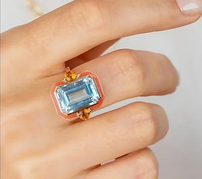 Bold Baguette Ring