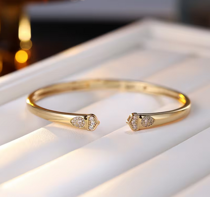 Elegant Open Bangle