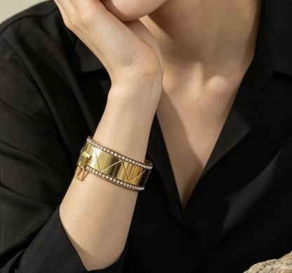 Rugged Zipper Bangle