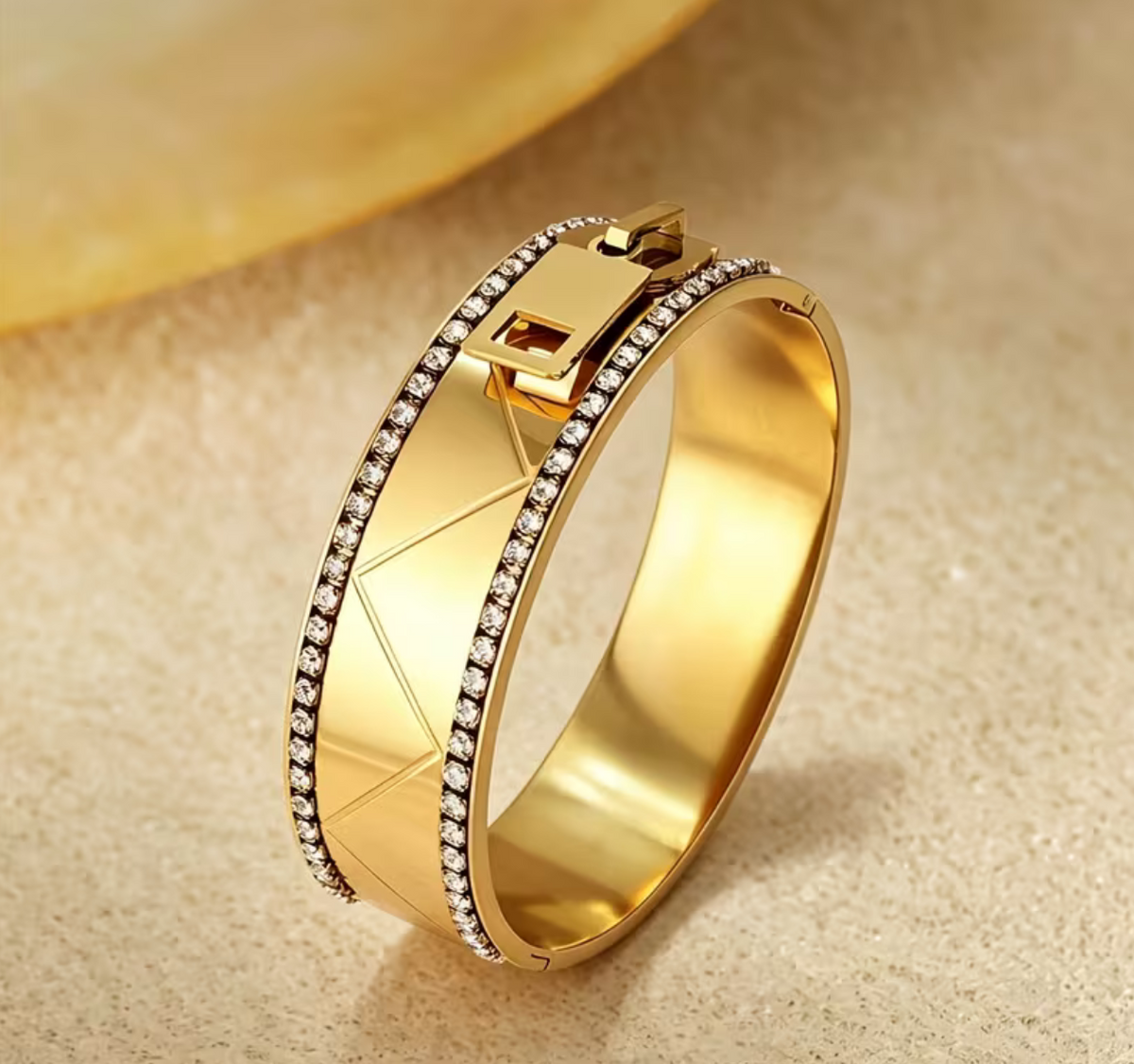 Rugged Zipper Bangle