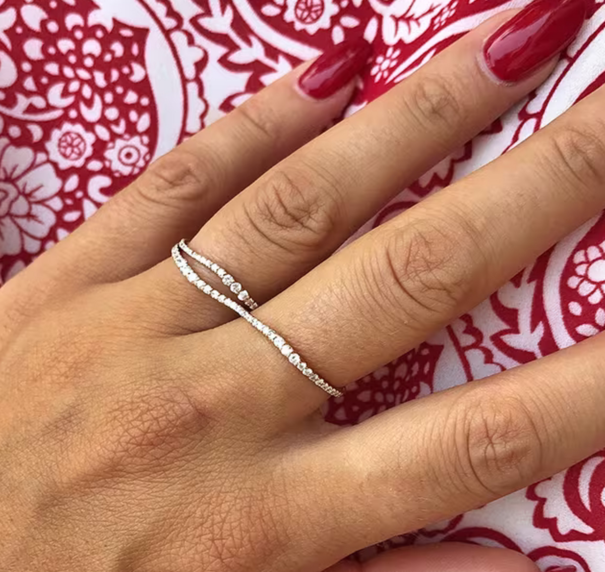 Infinity Double Ring