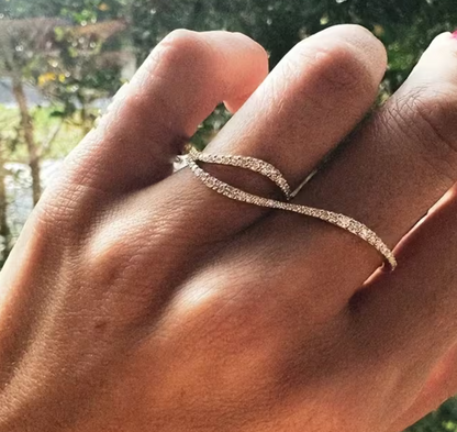 Infinity Double Ring