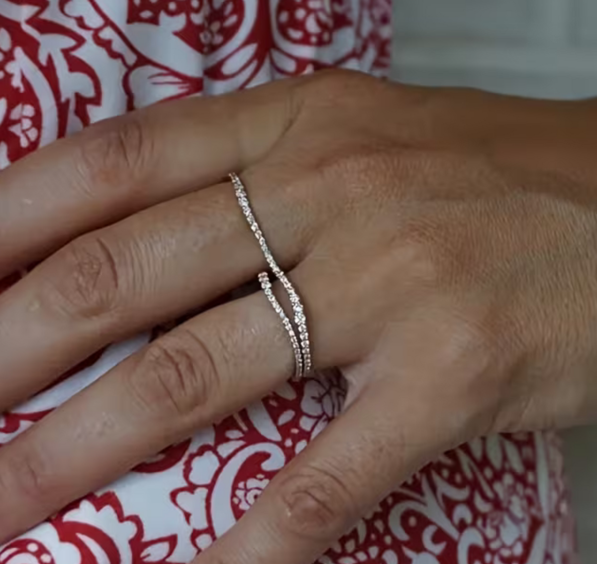 Infinity Double Ring