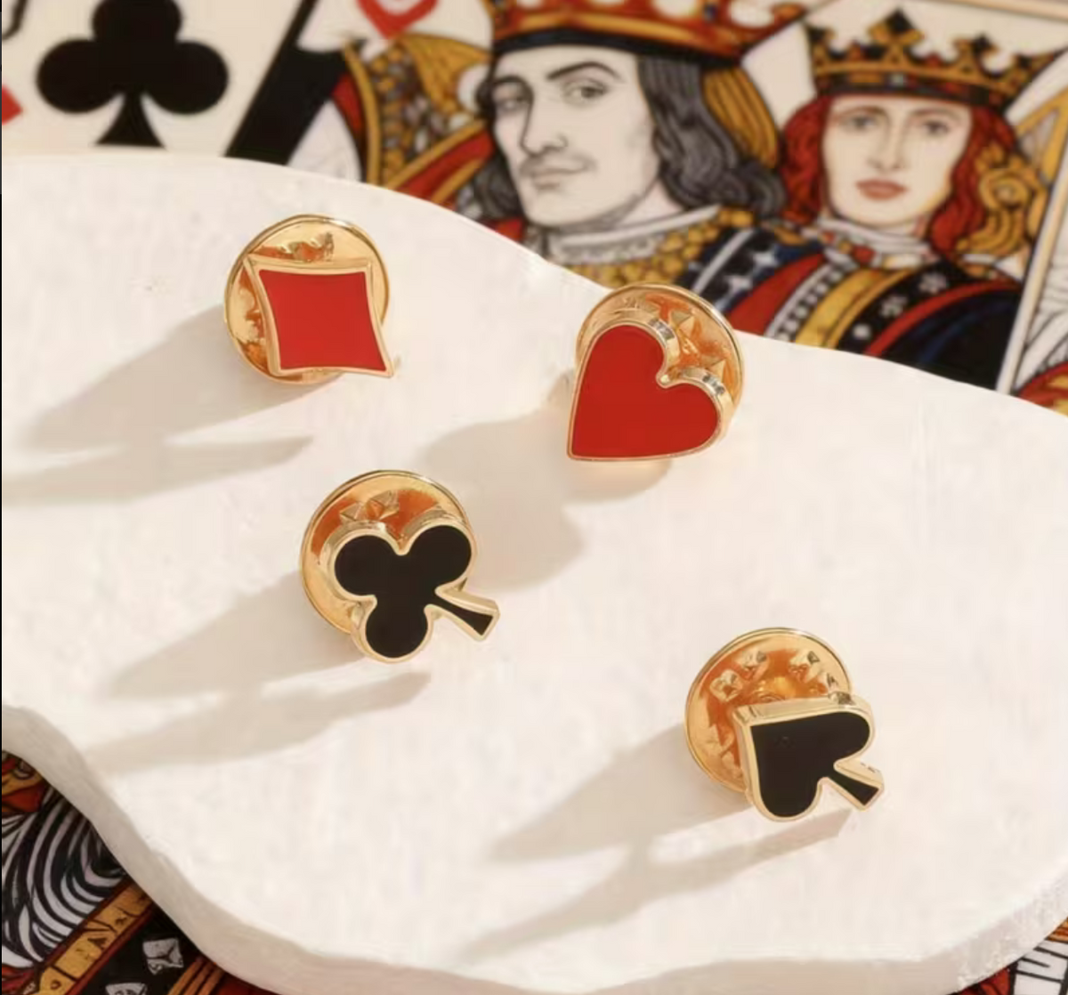 4 Pcs Brooch Set