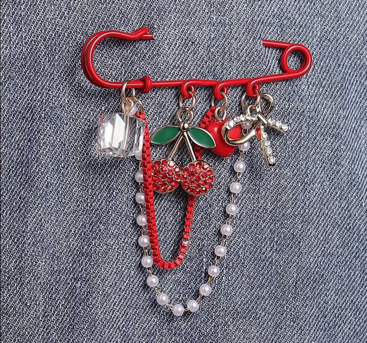 Charms Pin Brooch