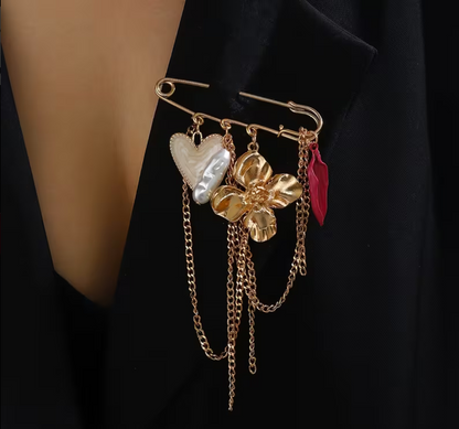 Charms Pin Brooch 02