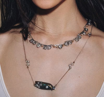 The 2 Pcs Necklace Set