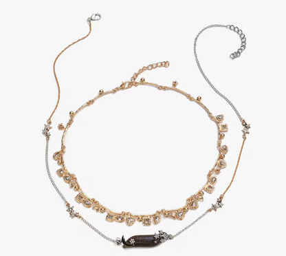 The 2 Pcs Necklace Set