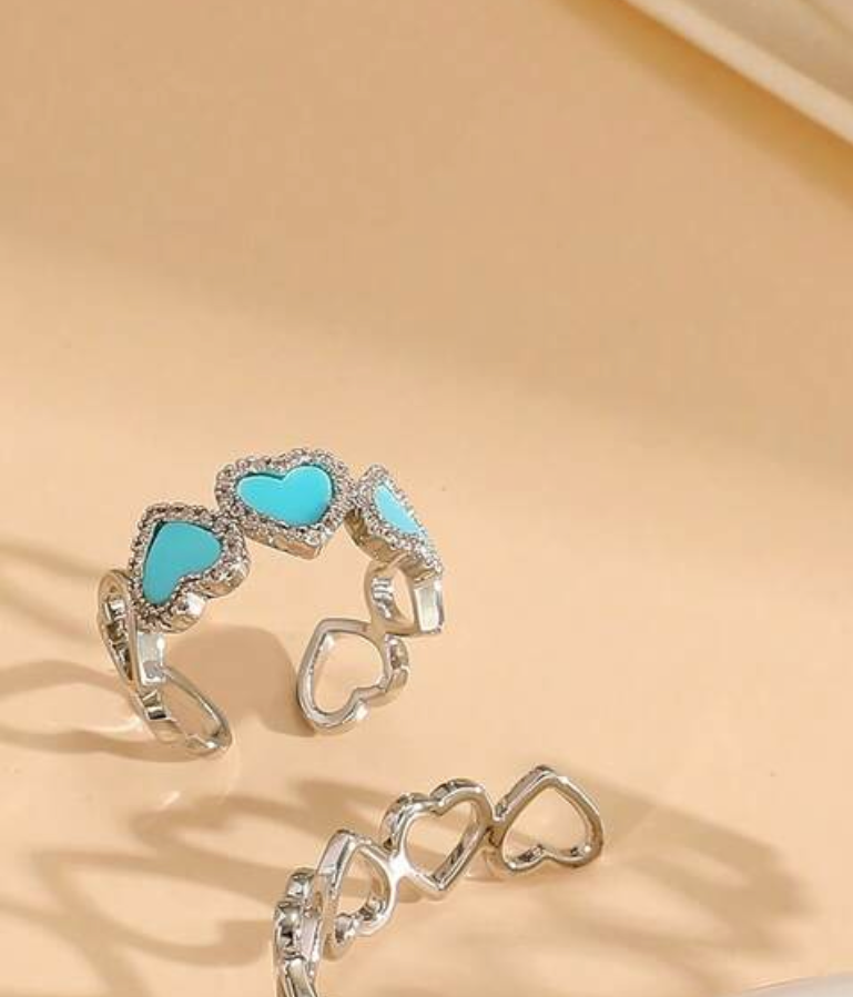 Hearts Bracelet - Ring