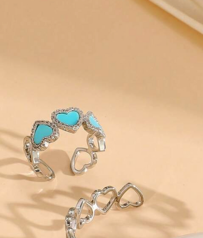 Hearts Bracelet - Ring