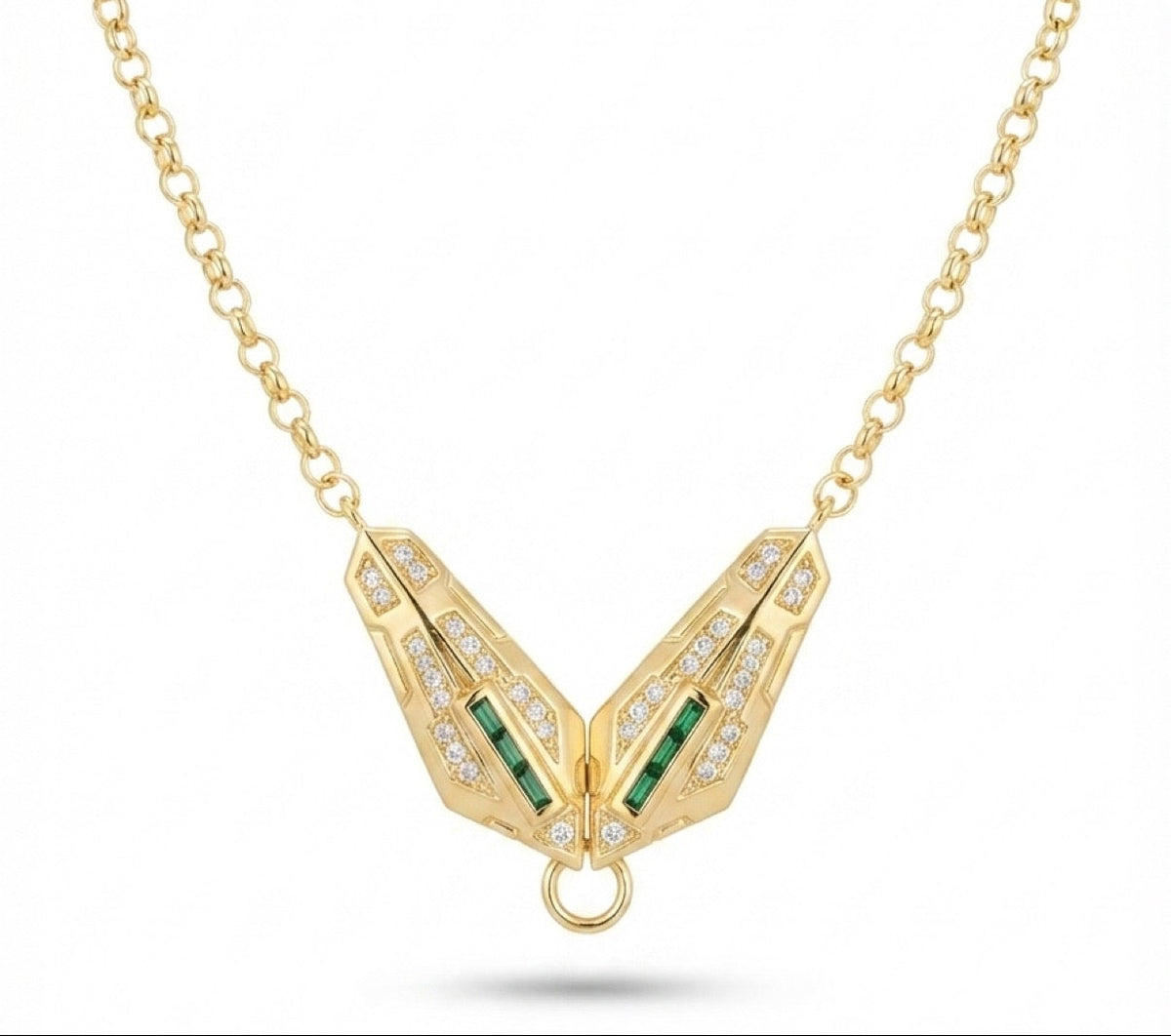 Double Snake Necklace