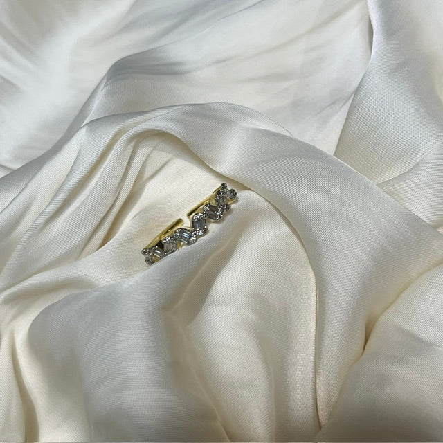 Asymmetric Stones Ring