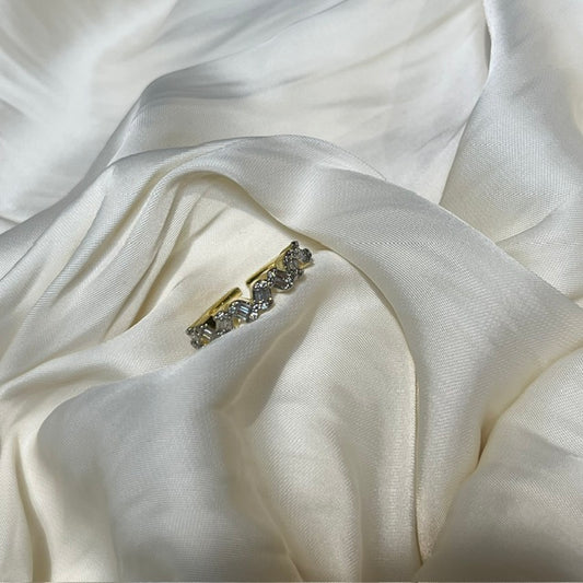 Asymmetric Stones Ring