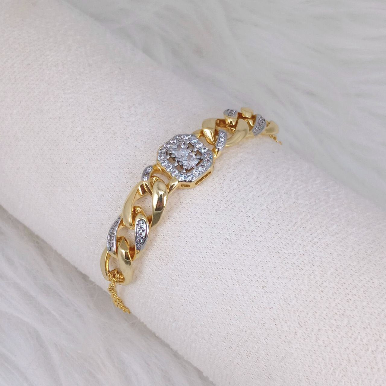 Square Chain Bracelet