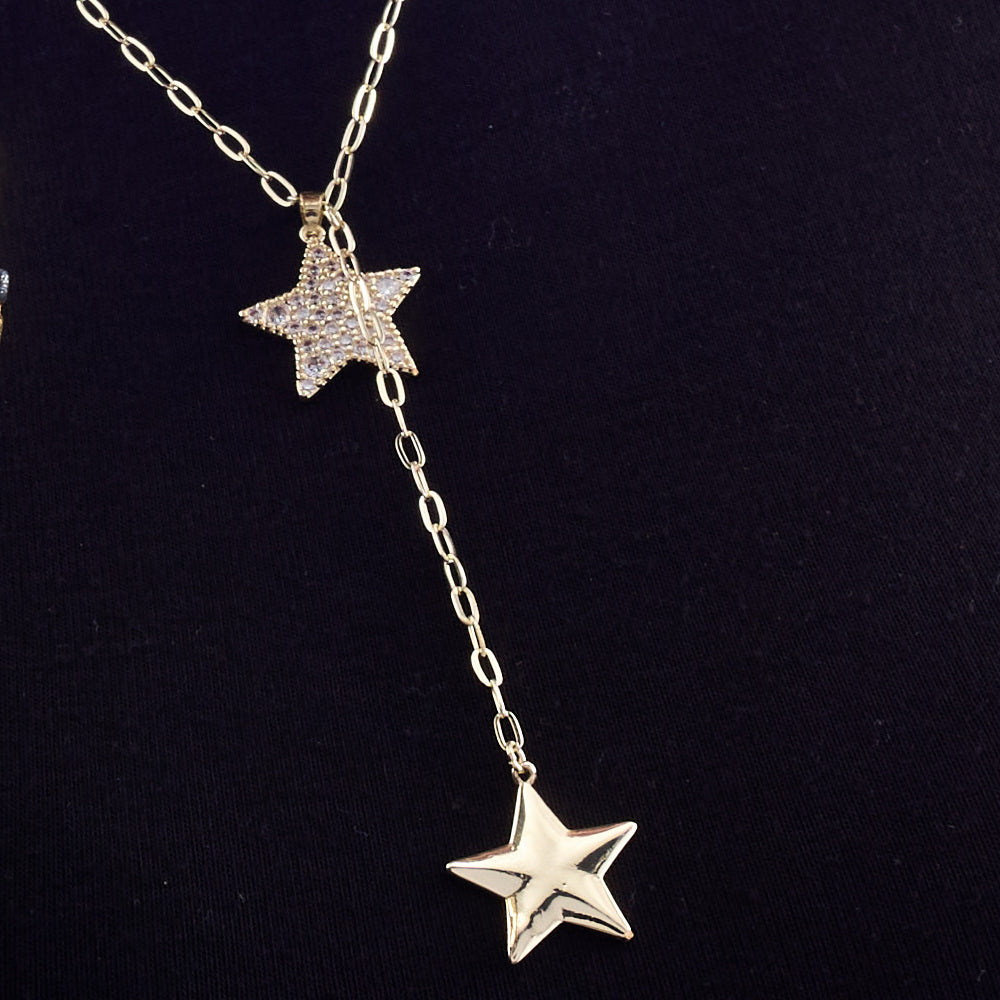 Twinkle Lariat Necklace