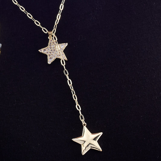 Twinkle Lariat Necklace