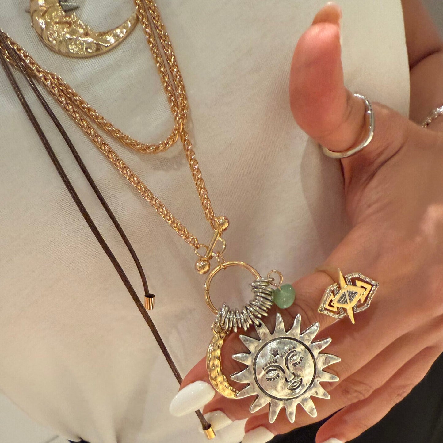 Boho Sun Necklace